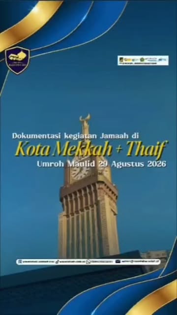 Sampul Reel Wisata Baitullah Internasional